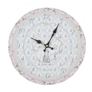 Ceas "Daphne's Diary" Ø 29 cm, Clayre & Eef